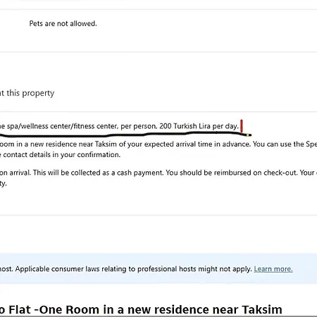 Cosy Flat -one In A New Near Taksim